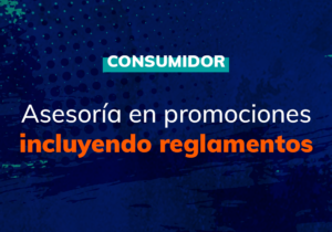 Asesoría en promociones comerciales, incluyendo la redacción y/o revisión de reglamentos