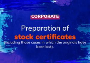 Capital Stock Certifications