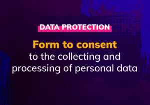 Preparation of Informed Consent for personal data collection