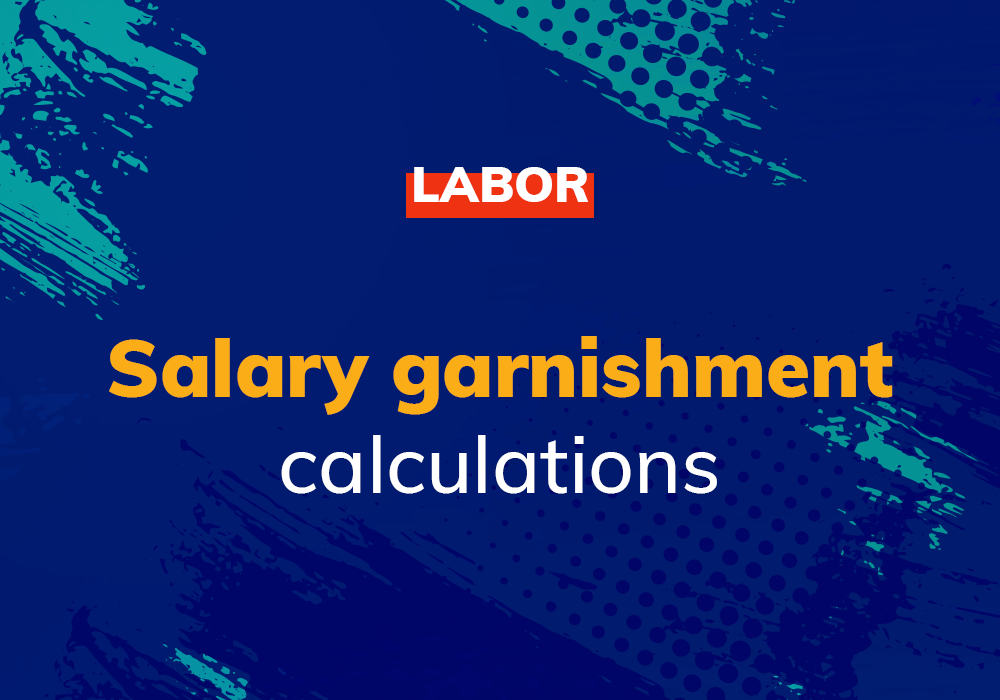 Wage Garnishment calculations
