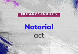 Notarial Acts